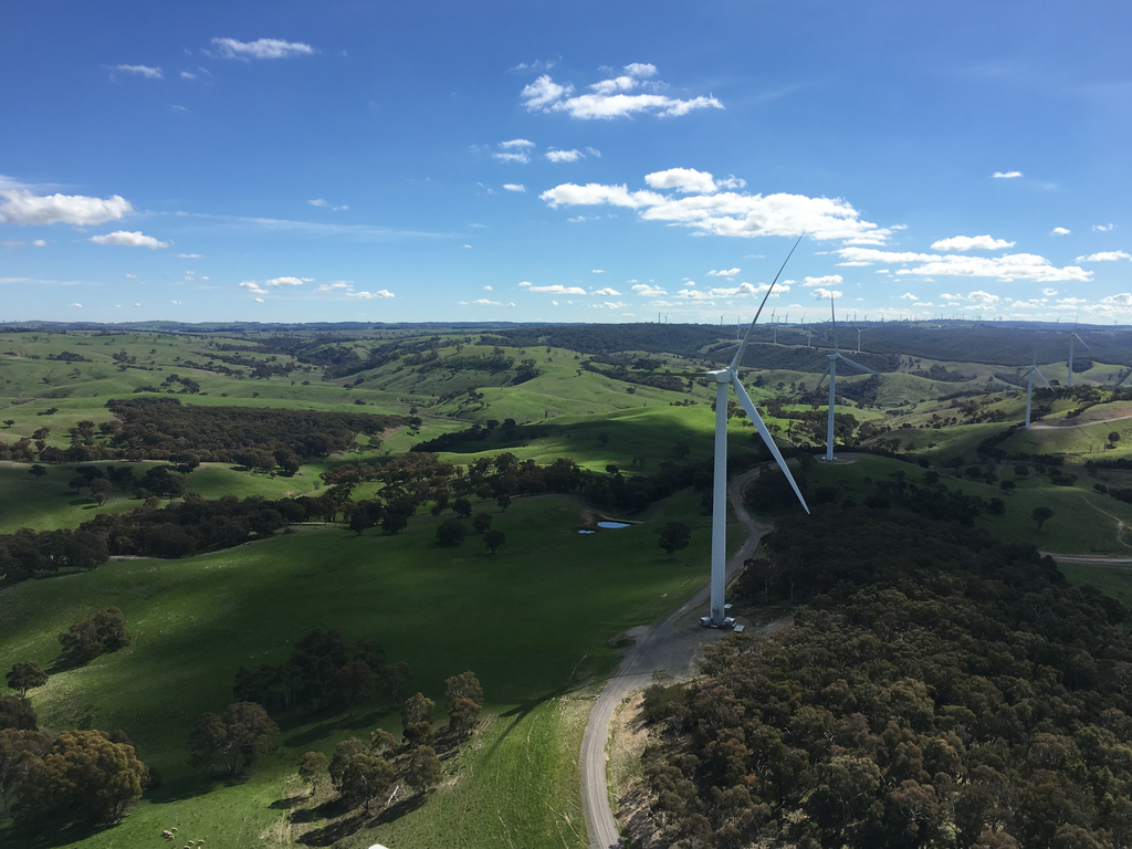 Wind farm asset management SCADA monitoring